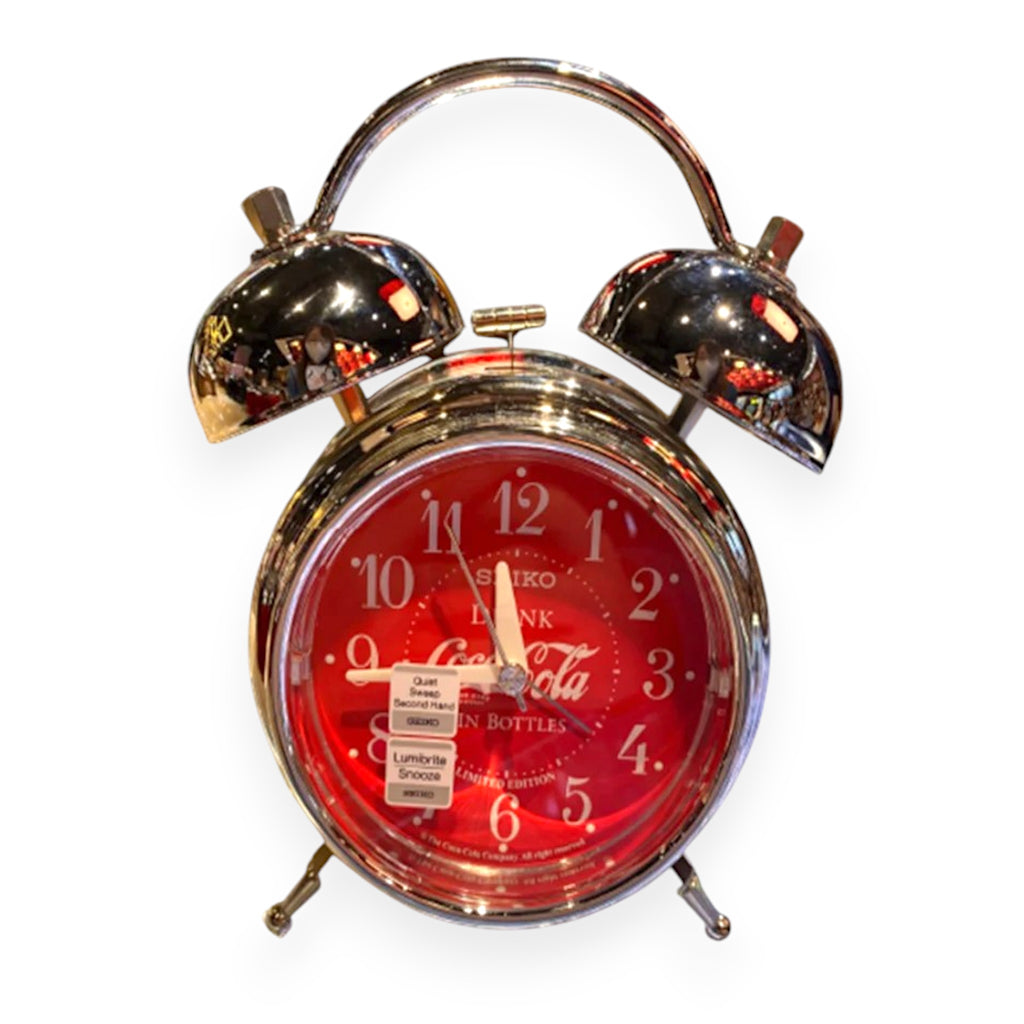 SEIKO Coca Cola Quartz Alarm Clock QHK-906GS | Yue Hwa