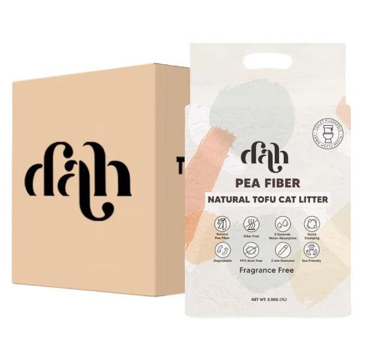 dah NATURAL TOFU CAT LITTER (7L X6) (ORG PACK)