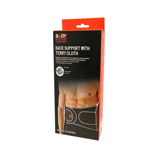 Body Sculpture Back Support with Terry Cloth (SX-520)