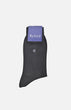 Mercerized Cotton Executive Socks(Black)