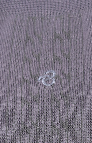 Mercerized Cotton Execitive Socks (Grey)