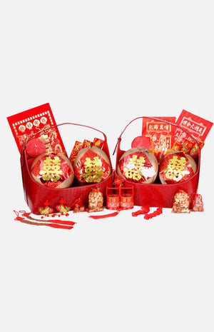 喜裕雙囍椰子禮籃 ( 一對)