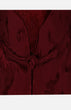 Silk Padded Jacket (Dragon Pattern)-Burgundy