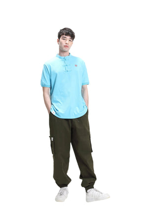 Military green Harem Pants