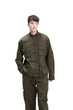 Military green Canvas Windbreaker