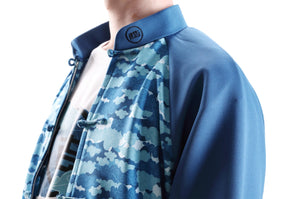 Navy Unisex Bomber Jacket