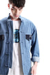 Navy Denim Jacket