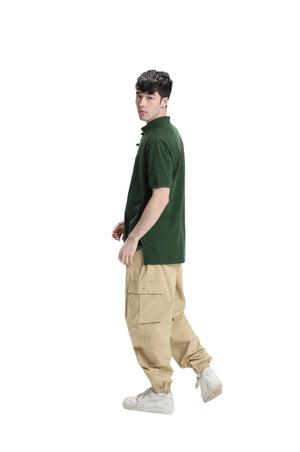 Military green Polo Shirt