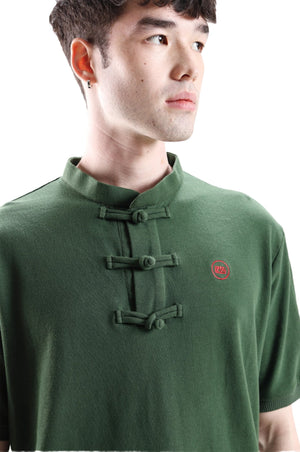 Military green Polo Shirt