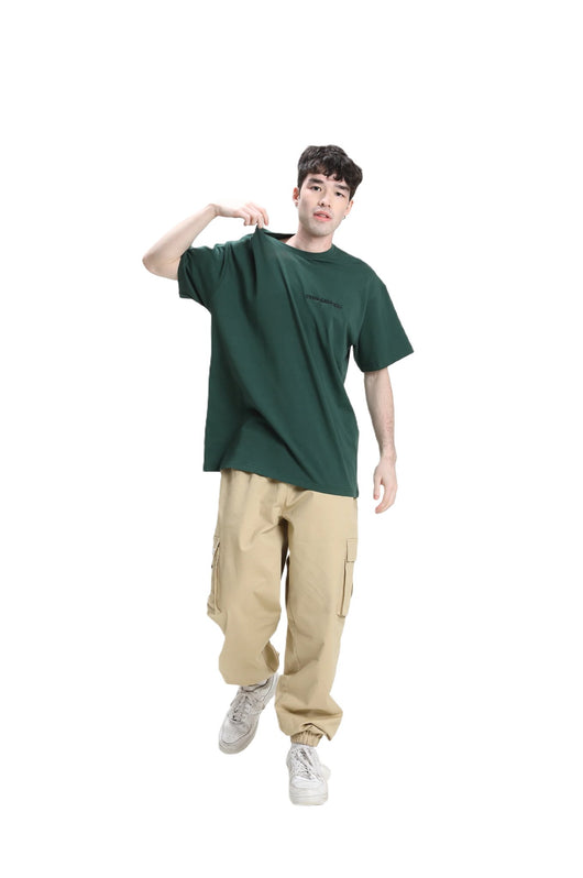 Military green Logo T Shirt