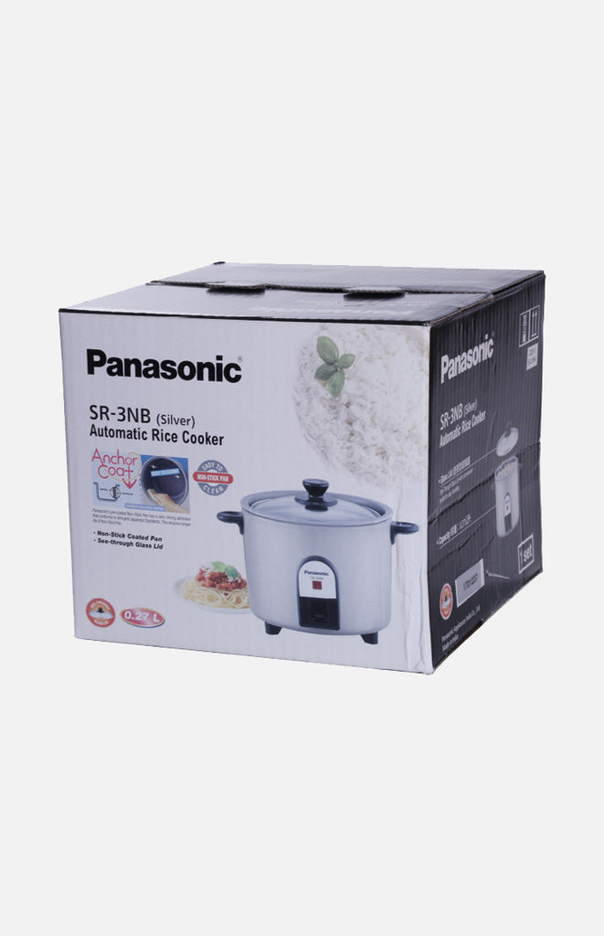 Eco Shine Myanmar - Panasonic SRW 22G Rice Cooker =====================  Power Supply : 220V 50Hz Power Consumed: 730 W Capacity of Rice : 2.2 Liter  Inner Pan : Non-Stick Coated Keep Warm 