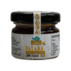 Balara Brown Cream Honey-100% Organic Kazakhstani Honey(30G)