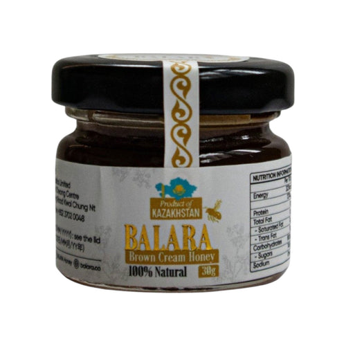 Balara Brown Cream Honey-100_ Organic Kazakhstani Honey(30G)