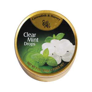 Cavendish & Harvey Clear Mint Drops (200g)