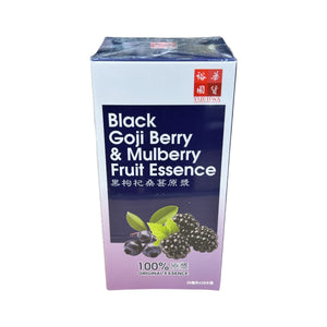 Yue Hwa Black Goji Berry Mulberry Fruit Essence(10 sachets)
