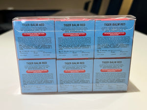 Tiger Balm (Red) Value Set(4gX12 Boxes)