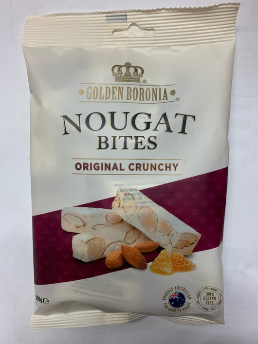 Australia Golden Boroni Original Crunchy Nougat (100g)