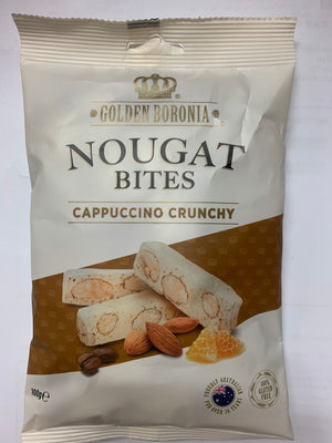 Australia Golden Boronia Cappuccino Crunchy Nougat (100g)