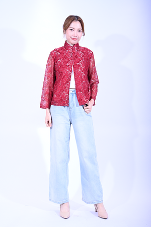 Line & Curve Ladies Lace Jacket YL231-8