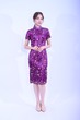 Antonio Ladies Lace Qi Pao 2023-2316
