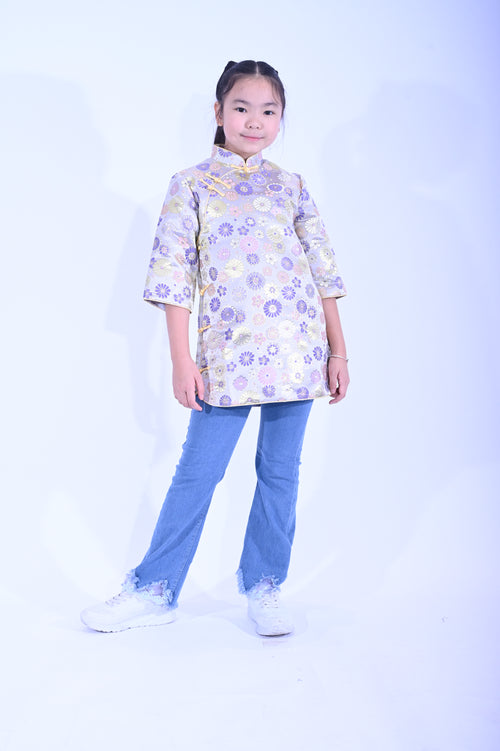 YUE HWA Girl's Chinese Style Top YC1120-2