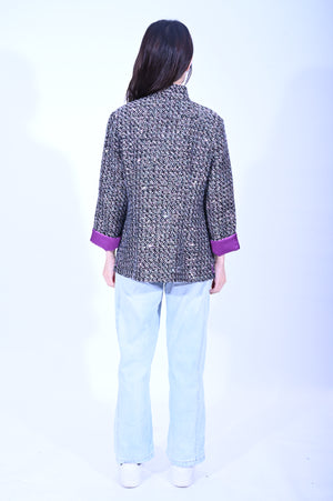 Line & Curve Ladies Tweed JacketYL271C