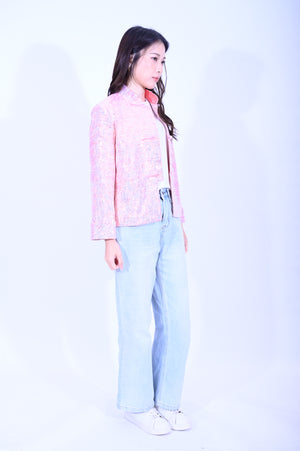 Line & Curve Ladies Beaded Jacket92014A