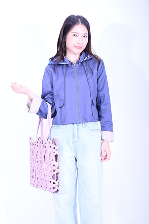 YUE HWA X BLIND by JW YuePOSEasy Women's Jacket Blue