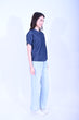 Line & Curve Ladies Demin Short Sleeves TopYL236F-10