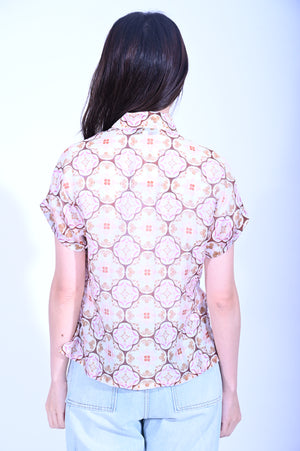 Line & Curve Ladies Ramie Short Sleeves TopS05R26-10