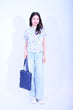 YUE HWA X BLIND by JW Chinese Knot Laserut Totebag Blue