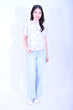 Line & Curve Ladies Cotton Short Sleeves TopYL236F-7