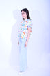 Line & Curve Ladies Cotton Short Sleeves TopYL236F-6