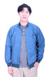 CYPHERHOOD Chinese Bomber Jacket(Blue)