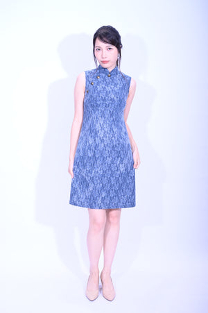 Line & Curve Ladies Denim Qi PaoYL1136-6