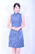 Line & Curve Ladies Denim Qi PaoYL1136-6