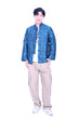 Line & Curve Men's Tang Jacket Peacock blue