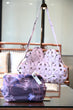 YUE HWA X BLIND by JW Chinese Knot Laserut Handbag Blue