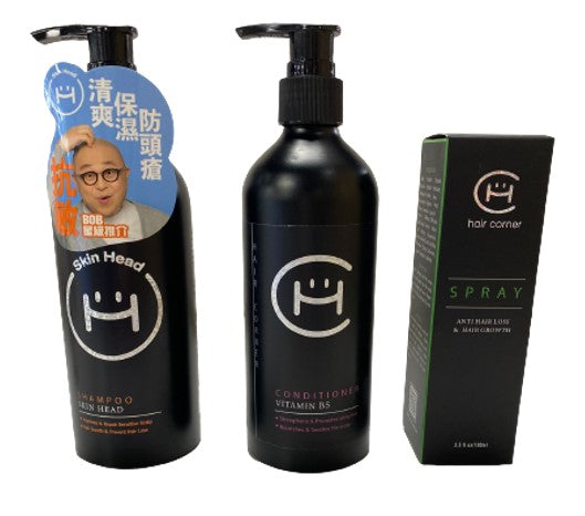 HAIR CORNER Anti-Allergic and Inflammatory Shampoo Value Set | Yue Hwa ...