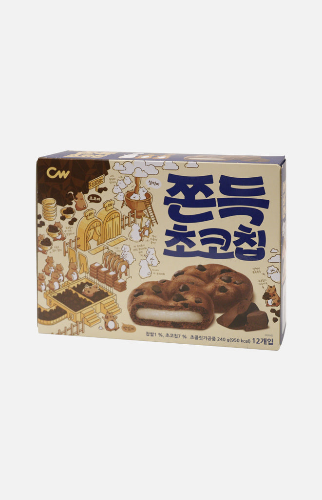 Korea Chewy ChocoChips Rice Cake Cookies Yue Hwa Online Shop