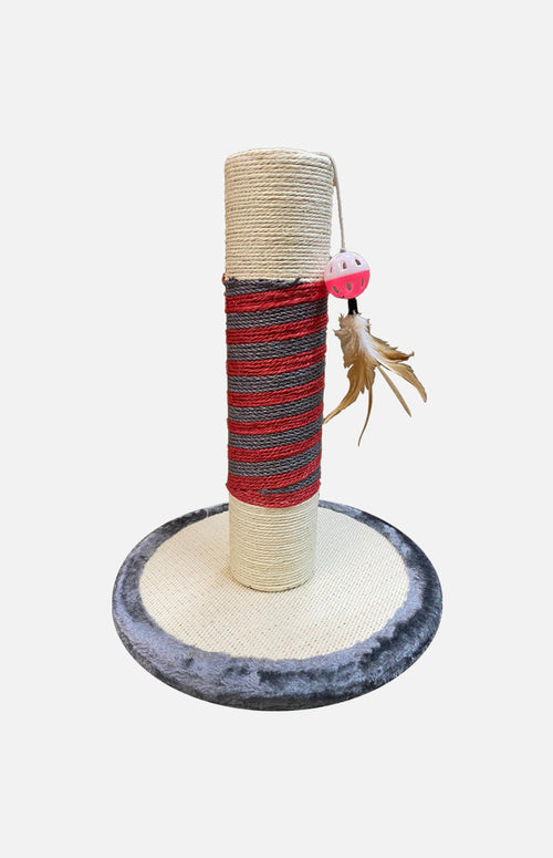 Cat Scratching Post with Plastic Ball 42cm(Dia) x 50cmH