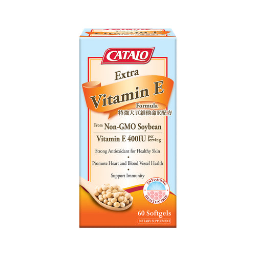 CATALO Extra Vitamin E Formula 60 Softgels