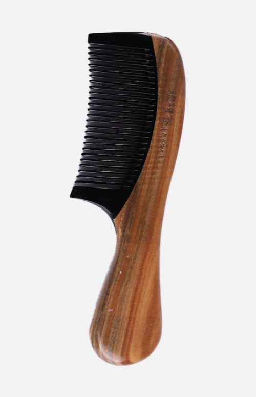 Wooden Handle Bone Comb
