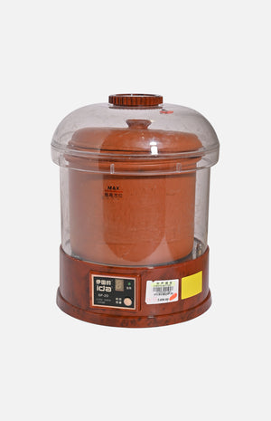 Ida 3L Electronic Puple Clay Stewing Pot (SP-3D)