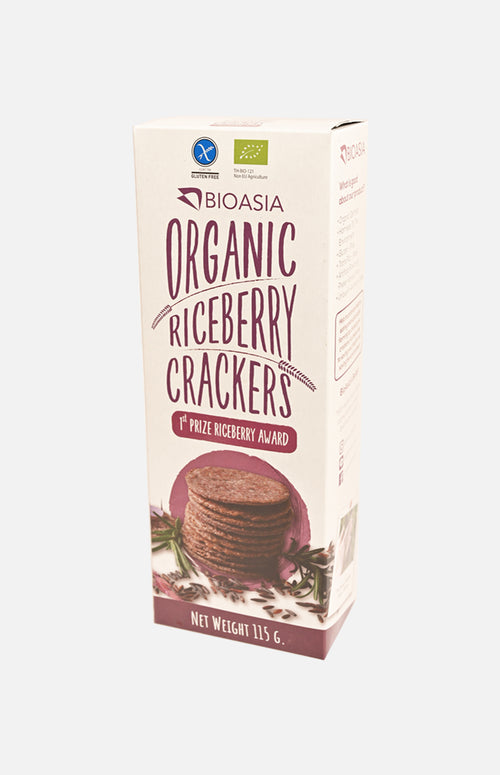 Organic Riceberry Crackers