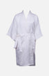 Silk Short Robe with Chinese Auspicious Pattern